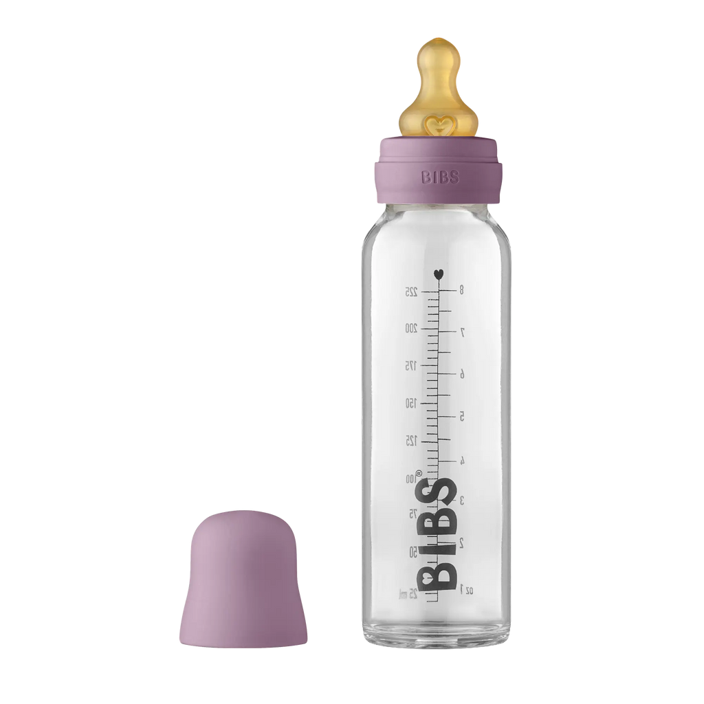 Bibs Baby Bottle Complete Set Biberon 225 ml - Mauve