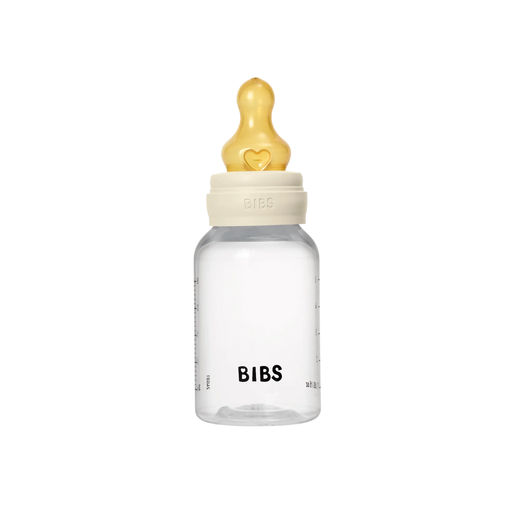 BIBS Baby PP Bottle Complete Set Kauçuk Uç Biberon Ivory 150 ml