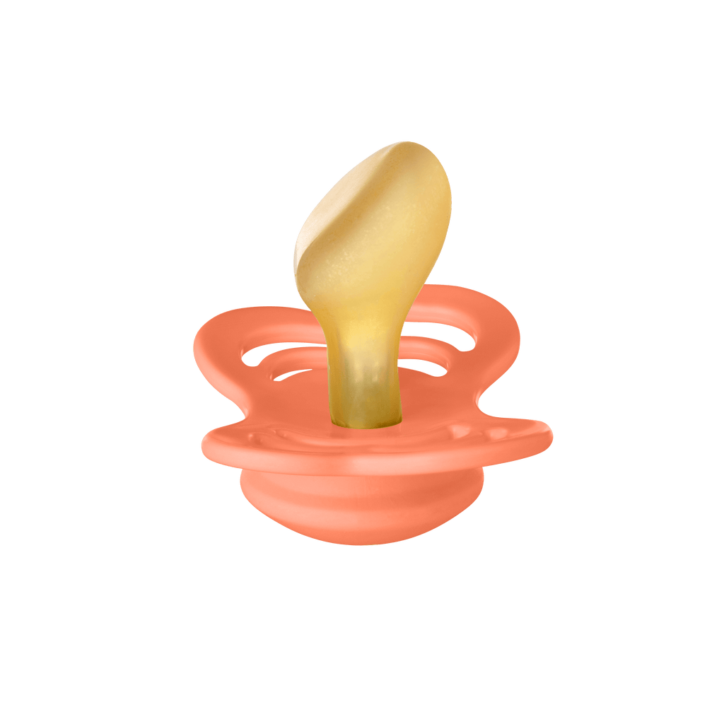 Bibs  Couture Kauçuk Emzik - Papaya