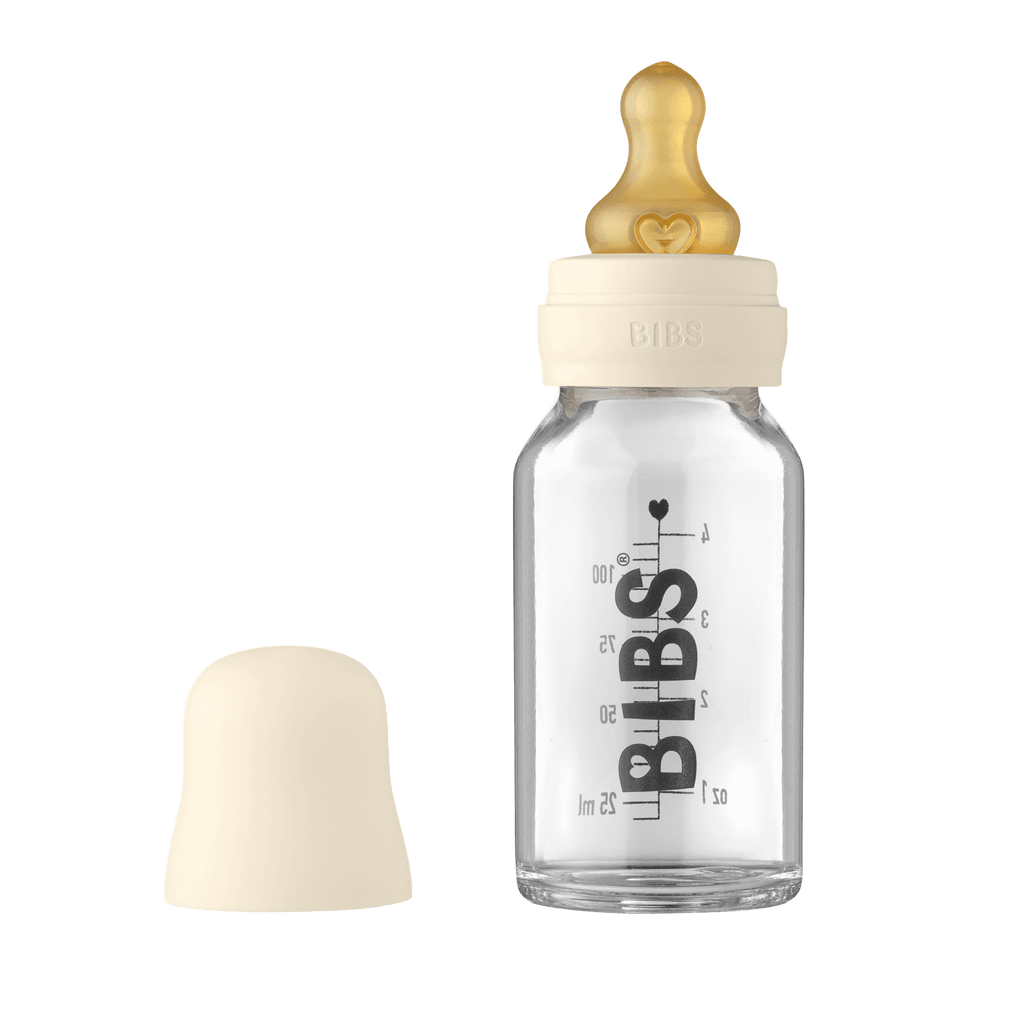 BIBS Baby Bottle Complete Set Biberon 110 ml - Ivory - Mamakido