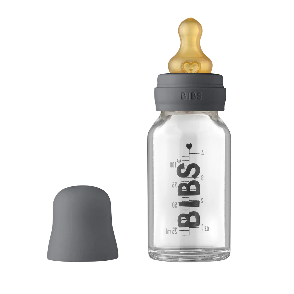 Bibs Baby Bottle Complete Set Biberon 110 ml - Iron
