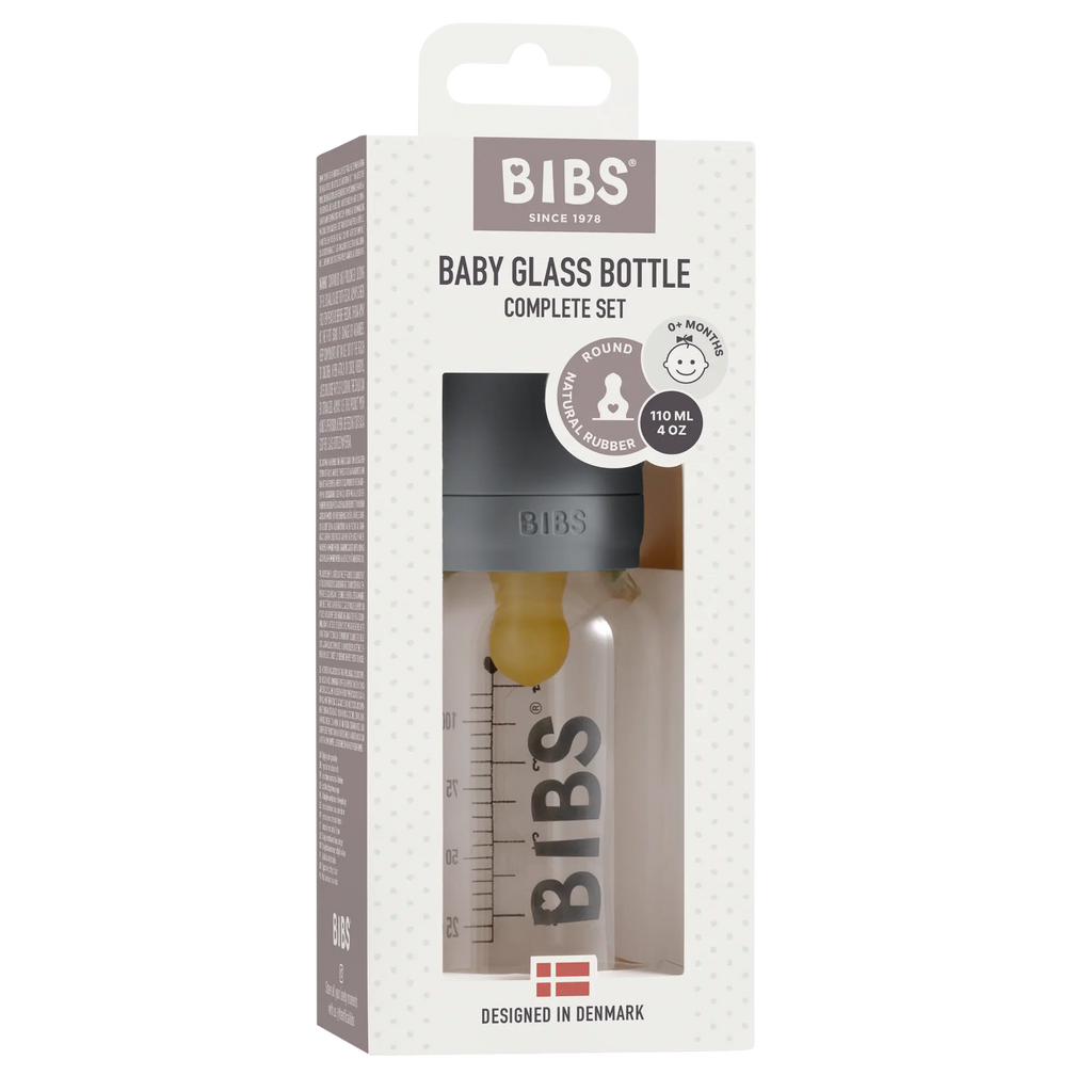 Bibs Baby Bottle Complete Set Biberon 110 ml - Iron