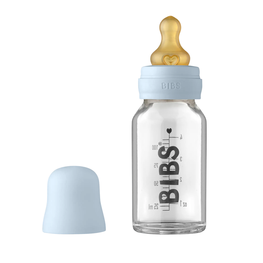 BIBS Baby Bottle Complete Set Biberon 110 ml - Baby Blue