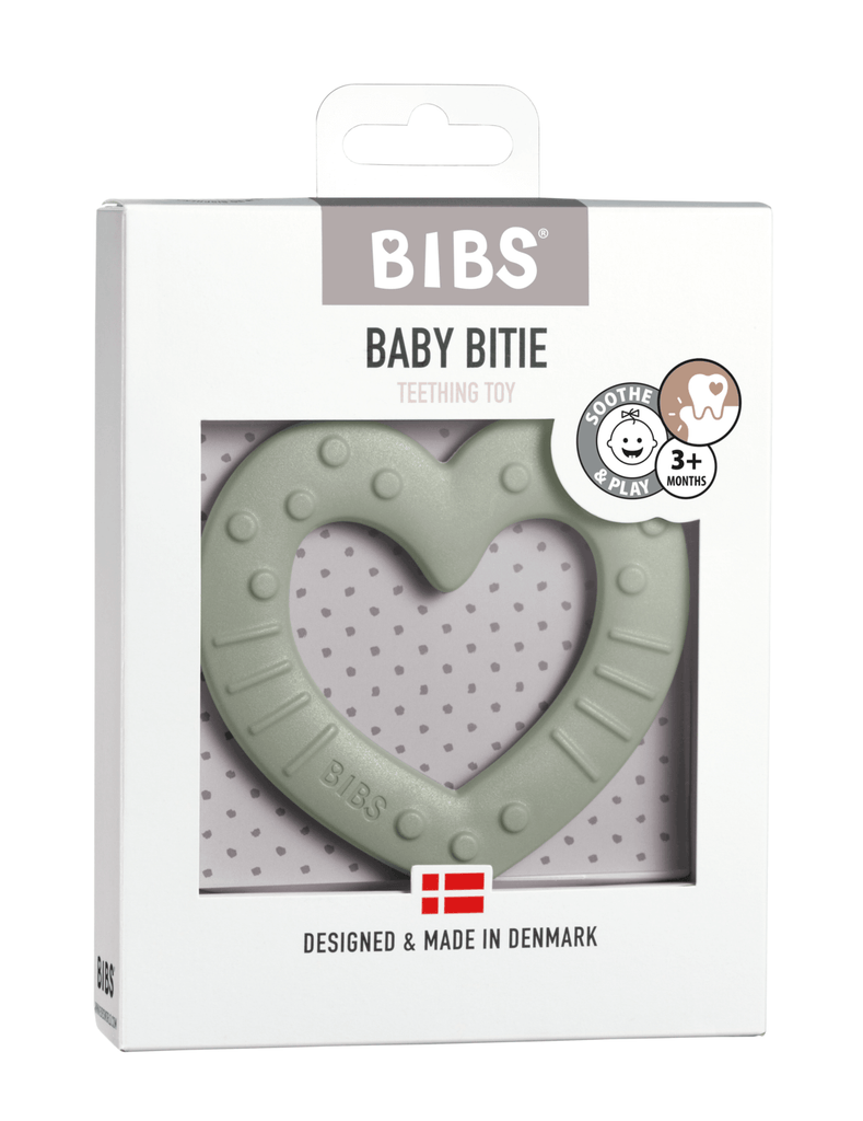 BIBS Baby Bitie Diş Kaşıyıcı - Sage - Mamakido