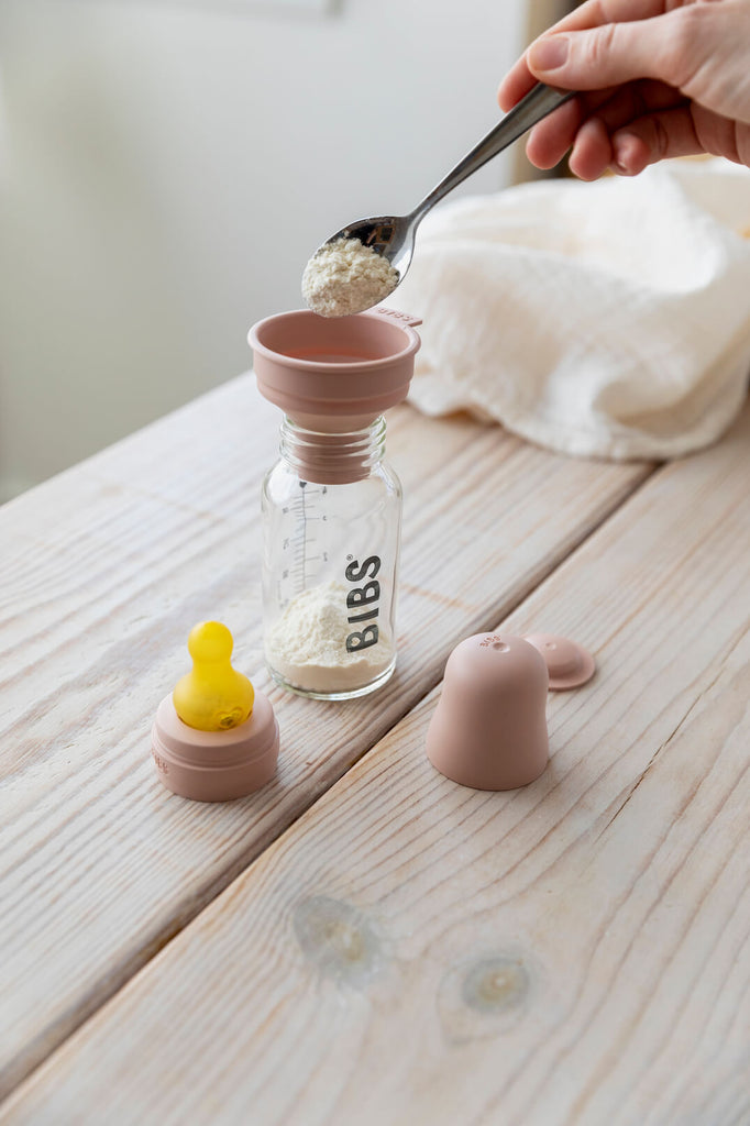 BIBS Baby Bottle Complete Set Biberon 225 ml - Blush - Mamakido