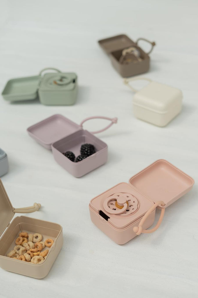 Bibs Pacifier Box Emzik Kutusu Dusky Lilac